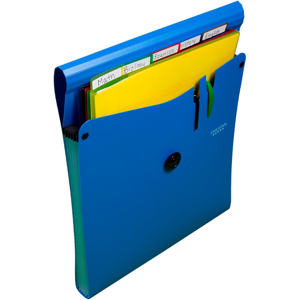Five Star 5-Pocket Expanding File - MEA35176 | OfficeSupply.com