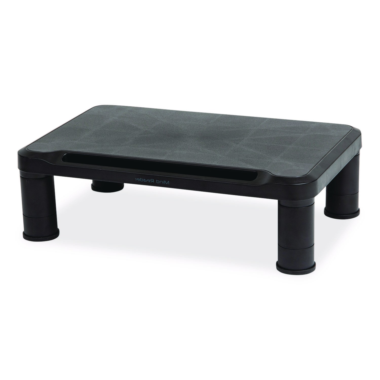 Monitors Rectangular Base Mind Reader Adjustable Rectangular Monitor Stand, 14.5