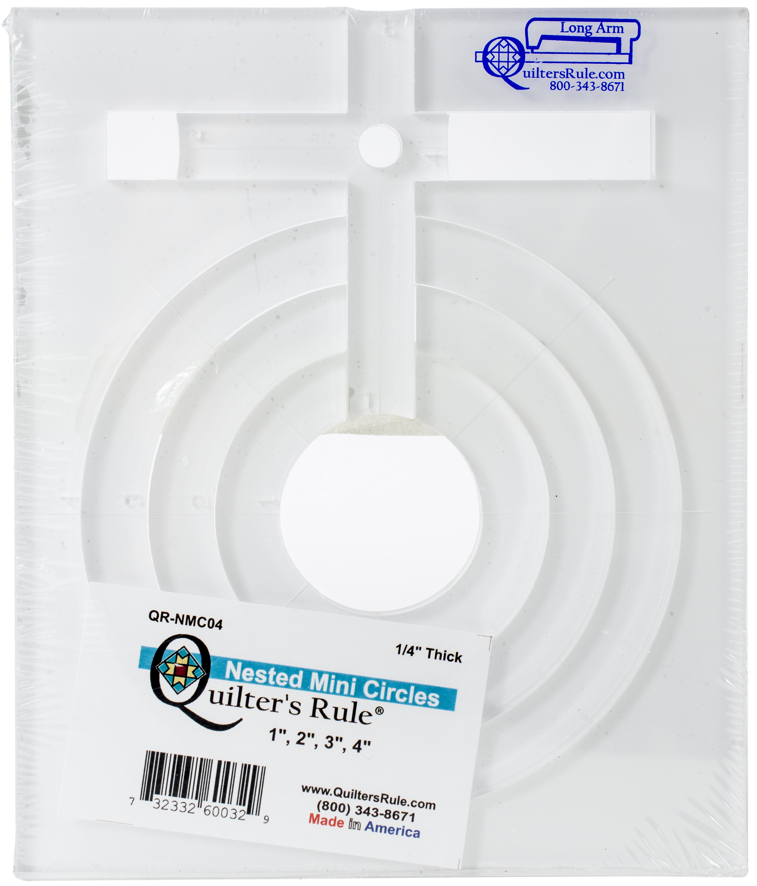 Quilter's Rule Machine Quilting Tools Nested Collection