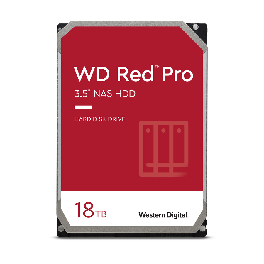 WD Red Pro WD181KFGX 18 TB Hard Drive 3.5" Internal SATA (SATA/600)