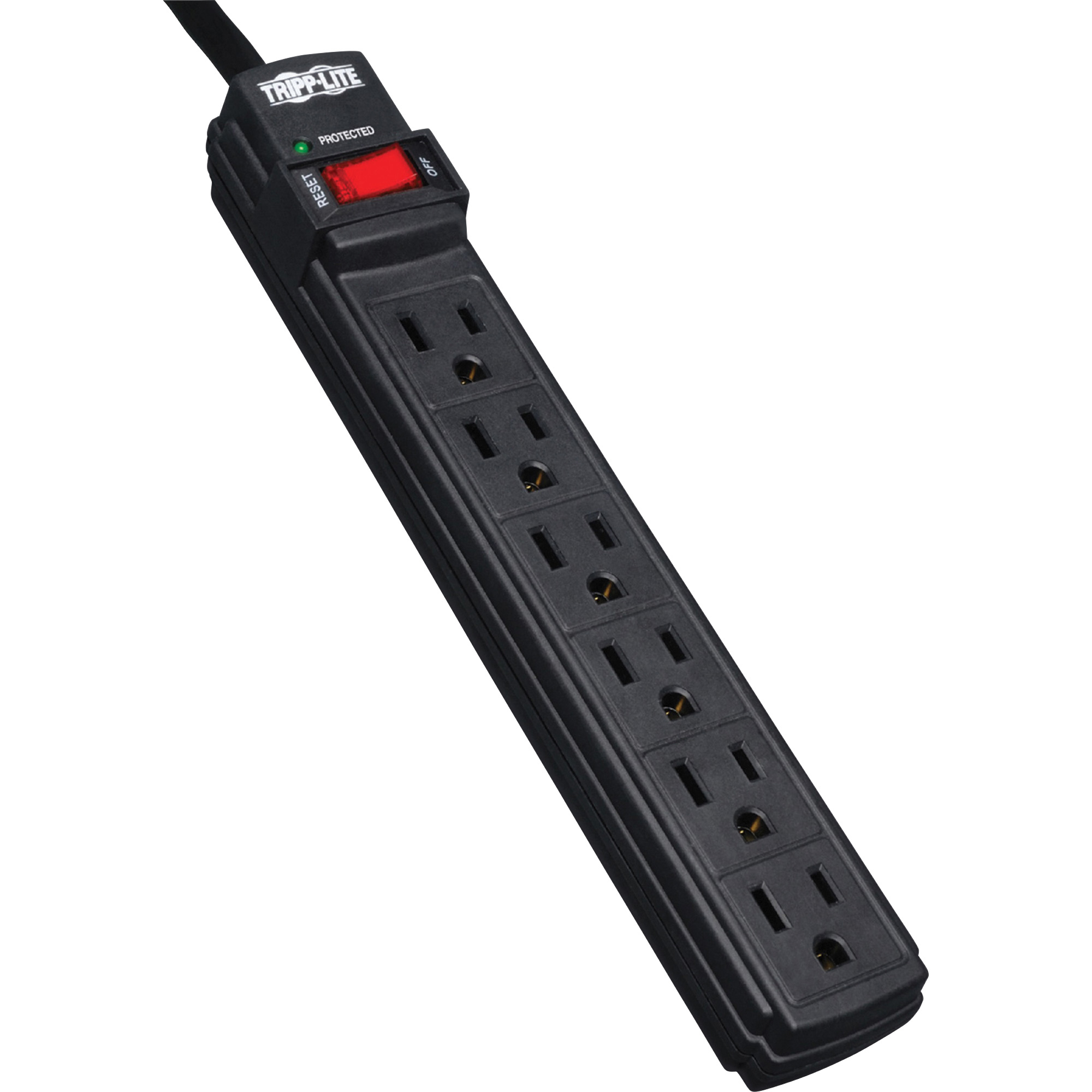 Tripp Lite Surge Protector Power Strip 6 Outlet 6' Cord 360 Joules