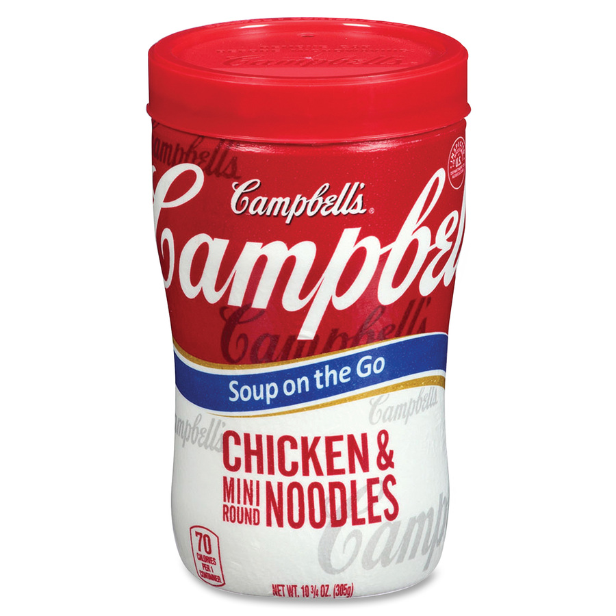Campbell's Microwavable Soup at Hand
