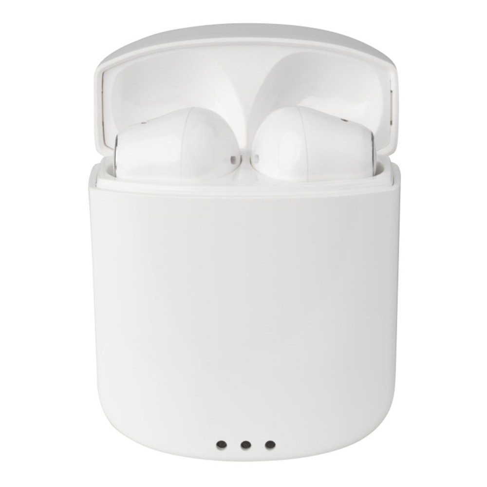 Altec Lansing TrueAir Wireless Earbuds, White, MZX634-WHT
