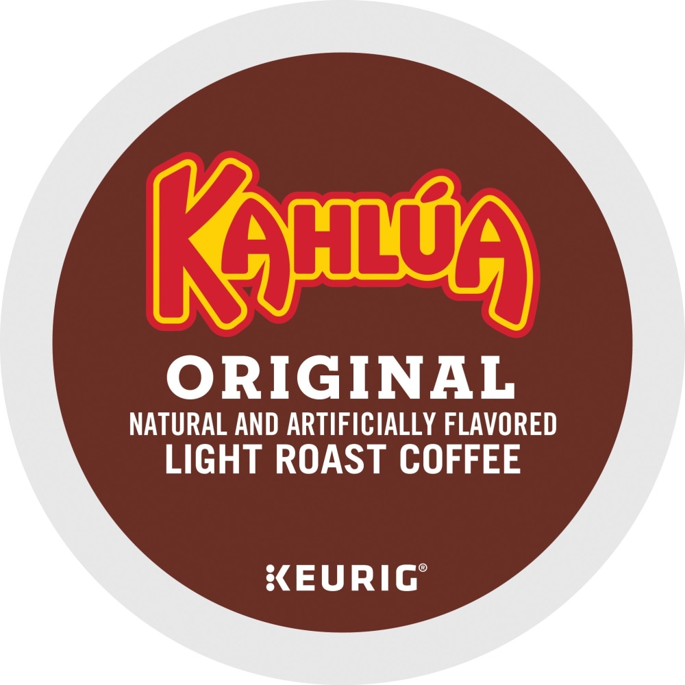 Kahlua Single-Serve Coffee K-Cup, Arabica, Carton Of 24 | OfficeSupply.com