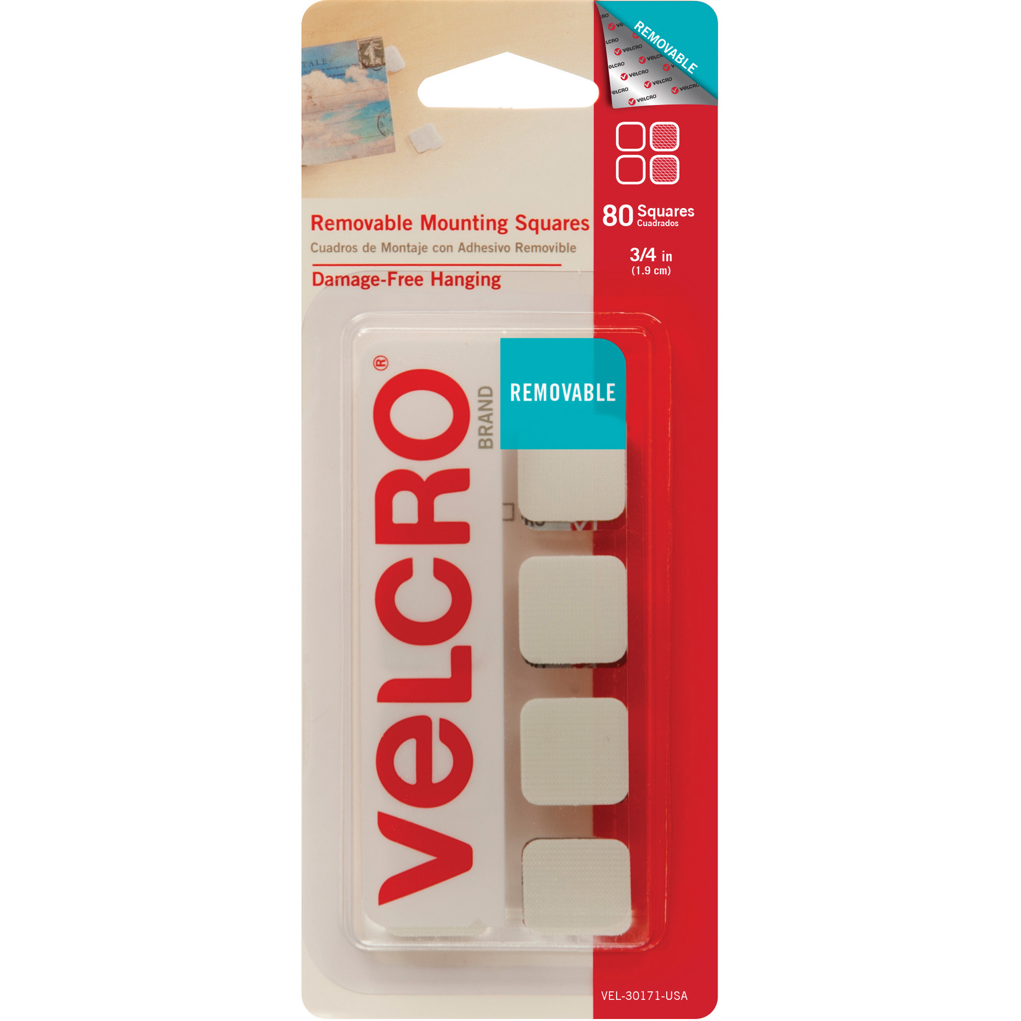 VELCRO Removable Mounting Tape VEK30171