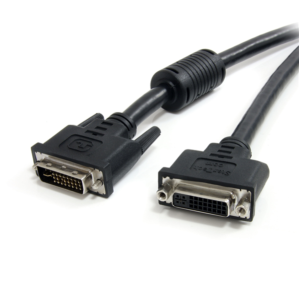 StarTech.com 10 ft DVI-I Dual Link Digital Analog Monitor Extension Cable M/F StarTech.com 10 ft DVI-I Dual Link Digital Analog Monitor Extension Cable M/F