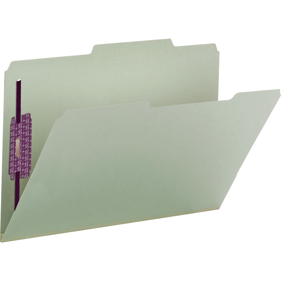 Smead Pressboard File Folders With SafeSHIELD Fasteners