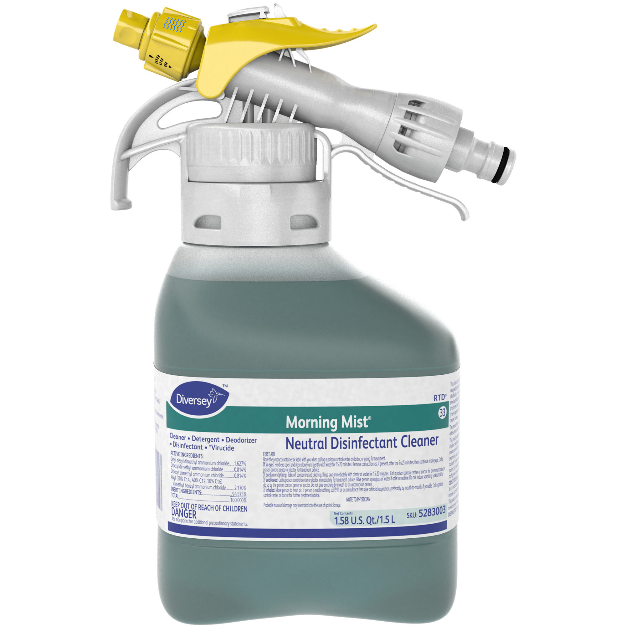 Diversey Morning Mist Neutral Disinfectant Cleaner