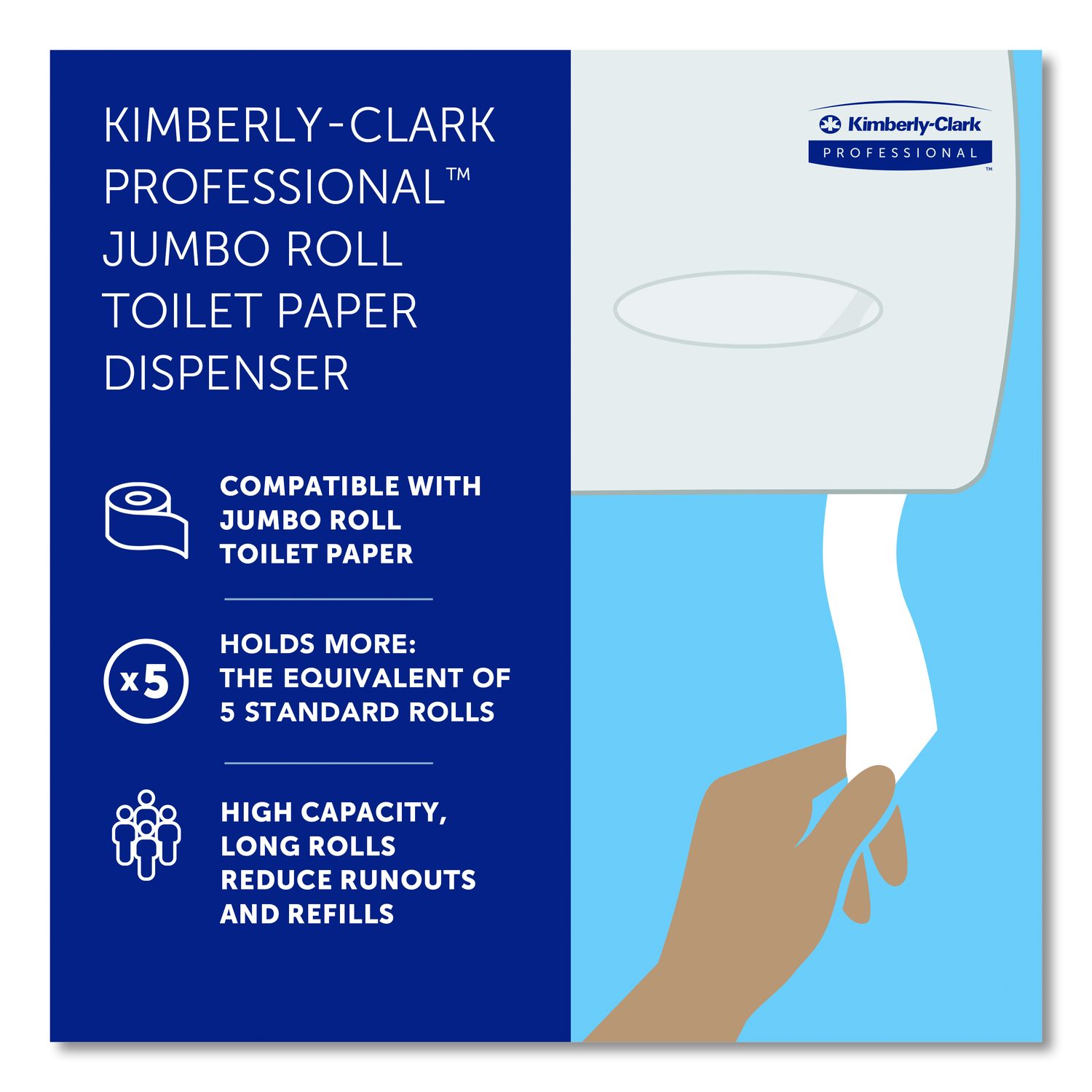 Kimberly Jillさん、専用ページ Kimberly-Clark Professional* JRT Jr. Escort Jumbo Bathroom Tissue