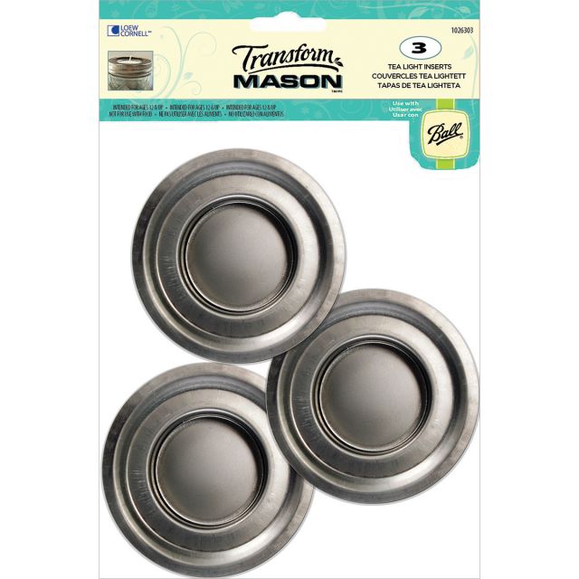 Transform Mason Ball Lid Inserts 3/Pkg | OfficeSupply.com