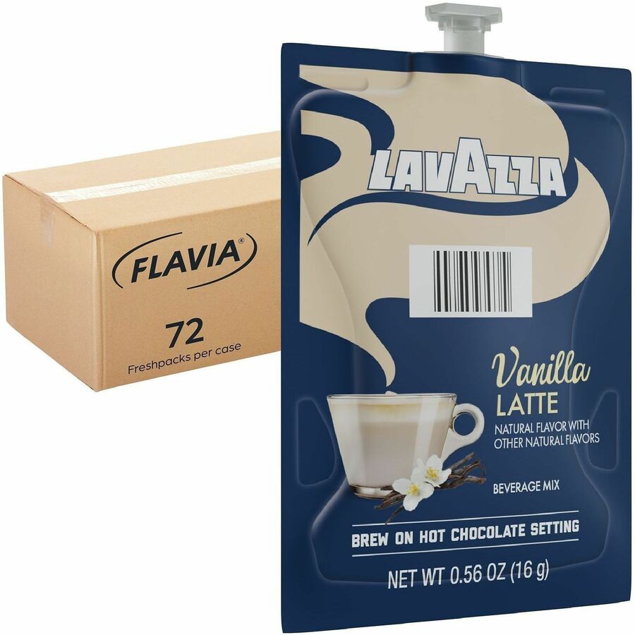 FLAVIA Lavazza Vanilla Latte, 72/Carton | OfficeSupply.com
