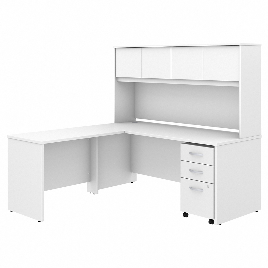Bush Business Furniture Studio C 72W X 30D L Shaped Desk With Hutch