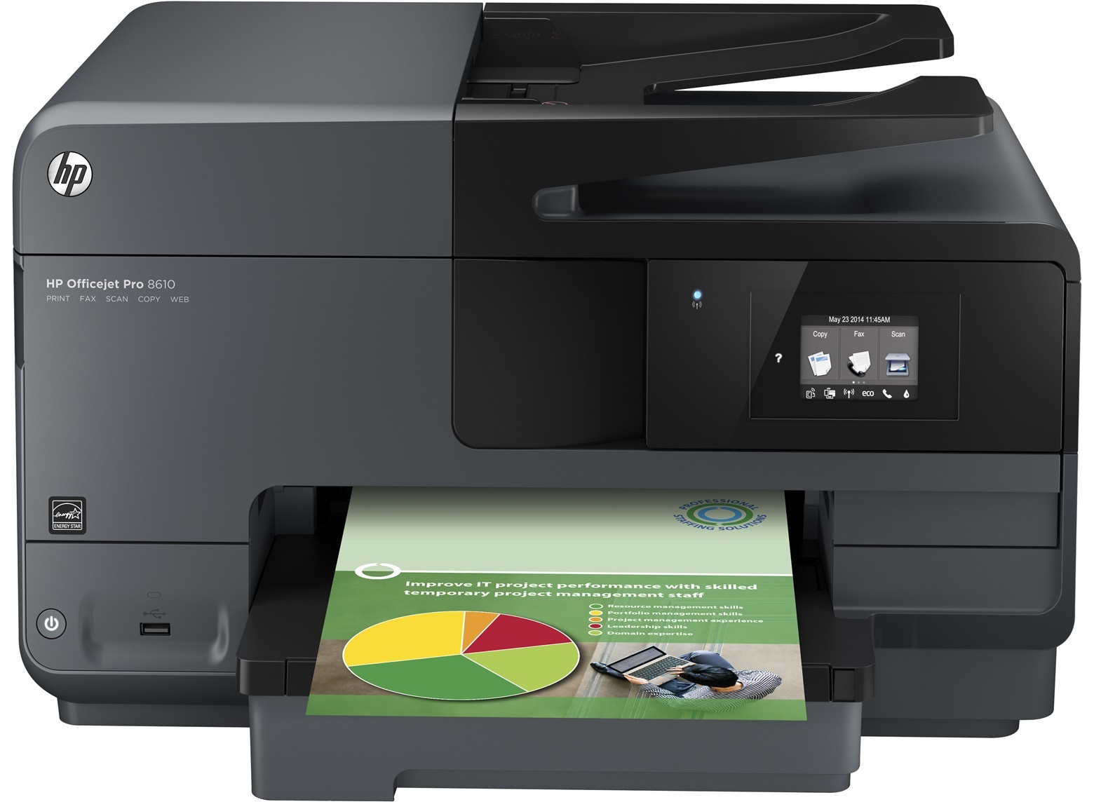 HP Officejet Pro 8600 8610 Wireless Inkjet Multifunction Printer