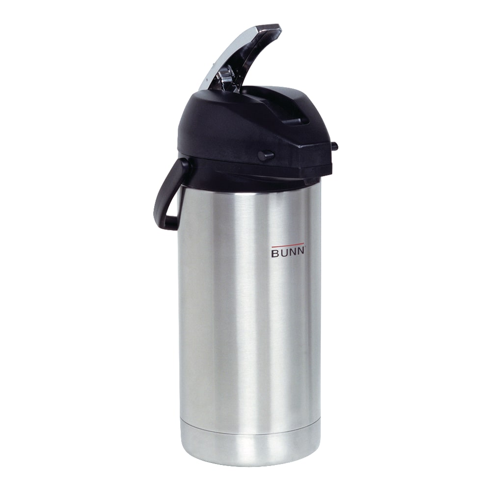 Bunn Stainless Steel LeverAction Airpot, 3.8Liter Capacity
