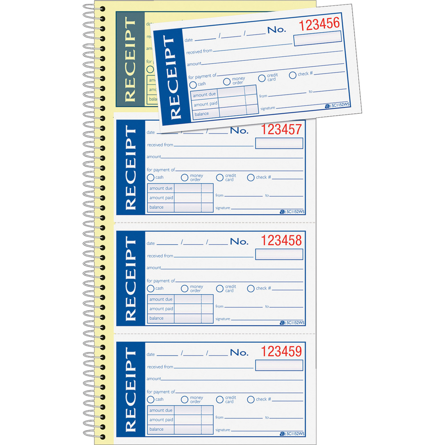 Adams Write 'N Stick 2-Part Receipt Book | OfficeSupply.com