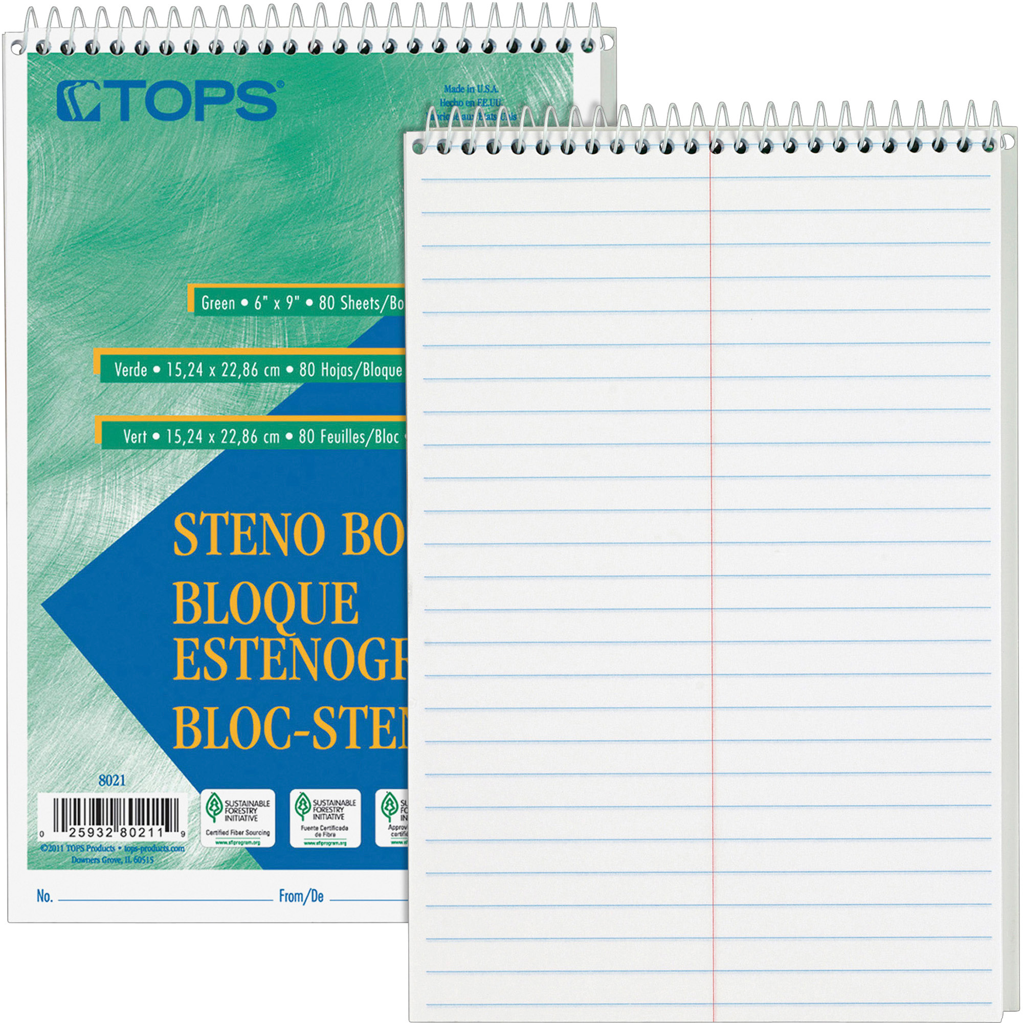 TOPS Steno Pads TOP8020