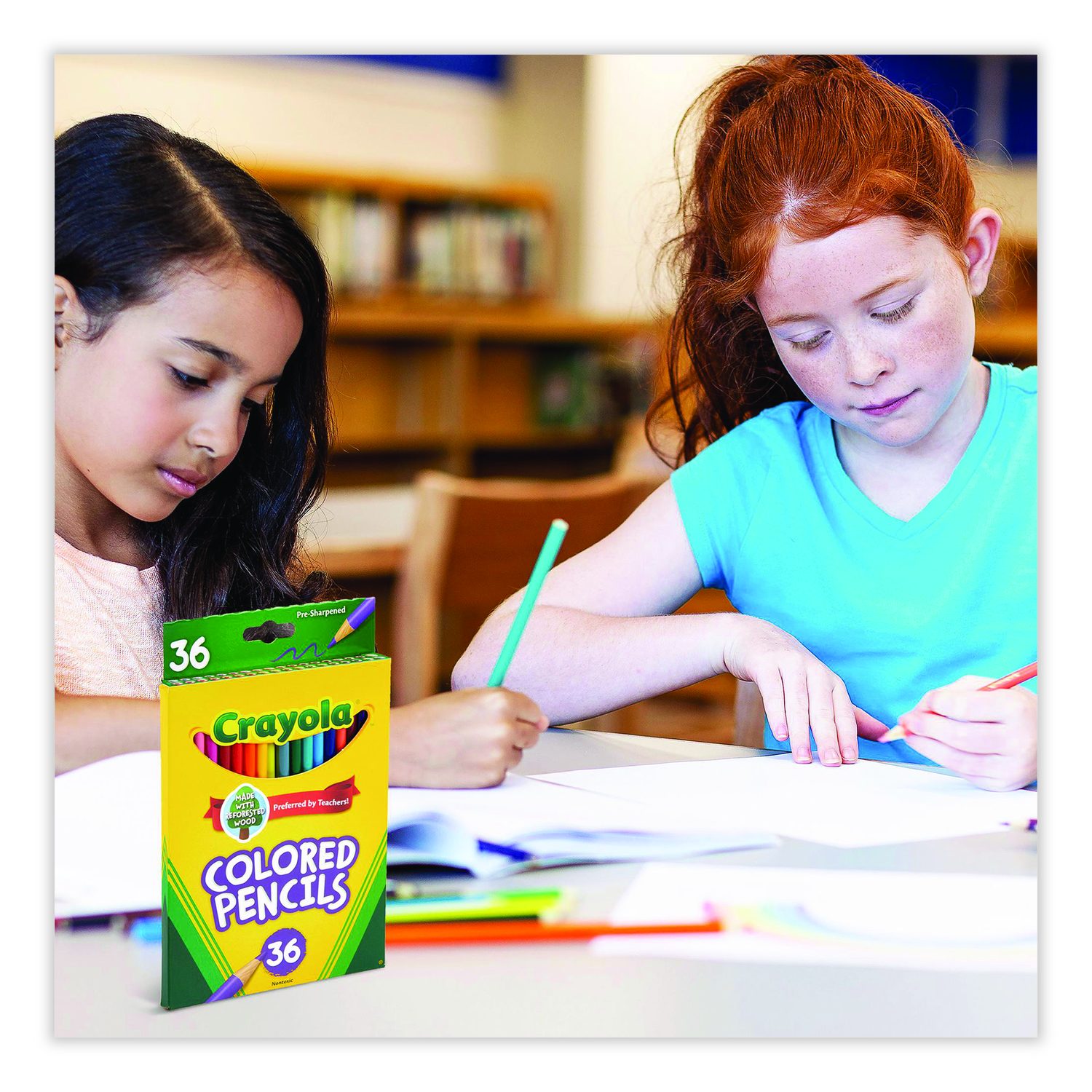 Crayola Colored Pencils, Set Of 36 Colors | OfficeSupply.com