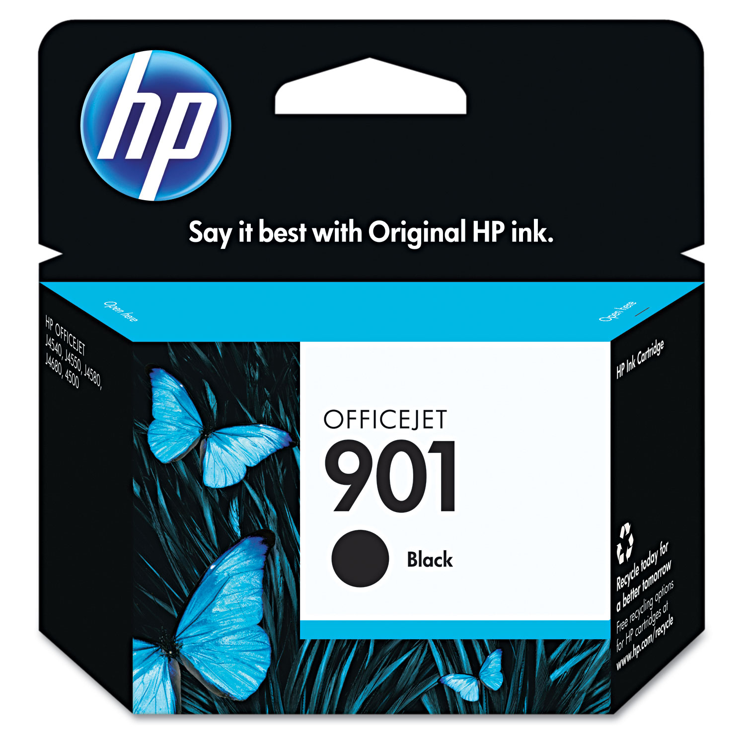 HP 901 Black Ink Cartridge CC653AN