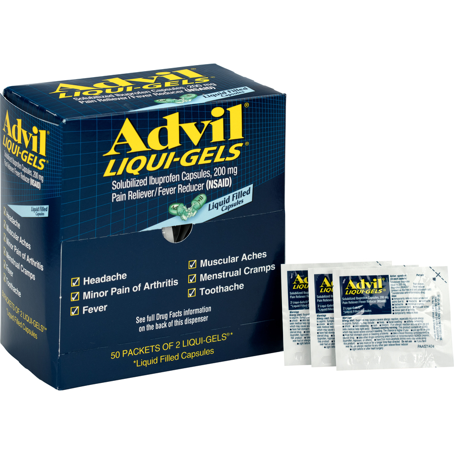 Advil LiquiGels Single Packets ACM016902