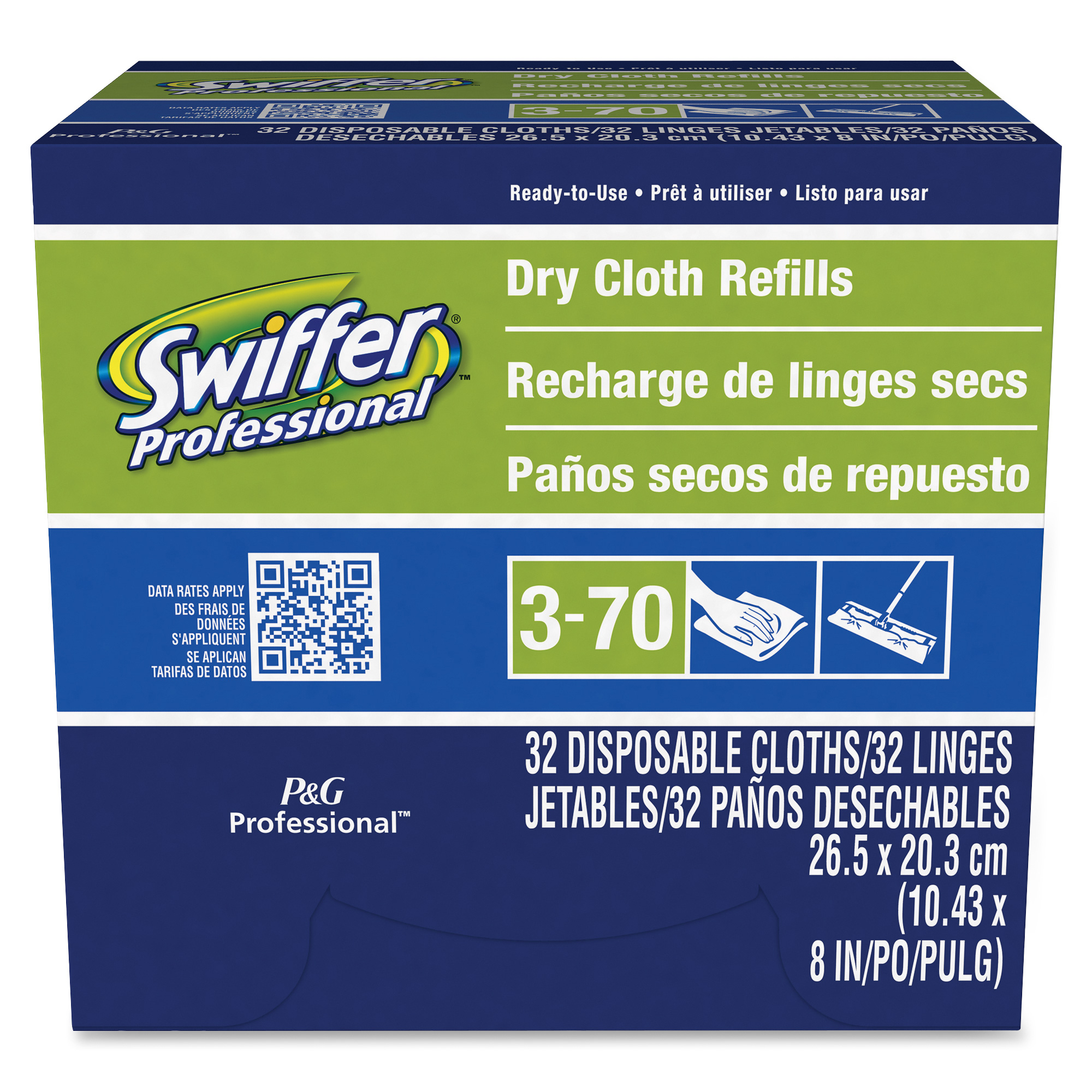 Swiffer Professional Dry Cloth Refills
