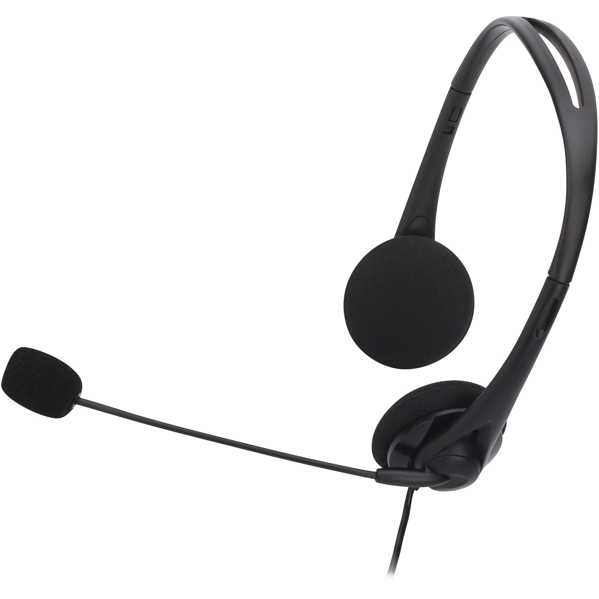 Compucessory Lightweight Stereo Headphones with Mic