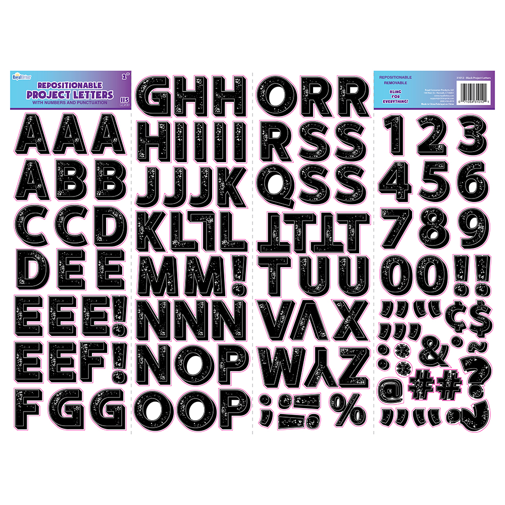 Custom Stencil Kit – Letters, Numbers & Logos | Adhesive Vinyl, One-Time Use | DIY Craft & Wall Art