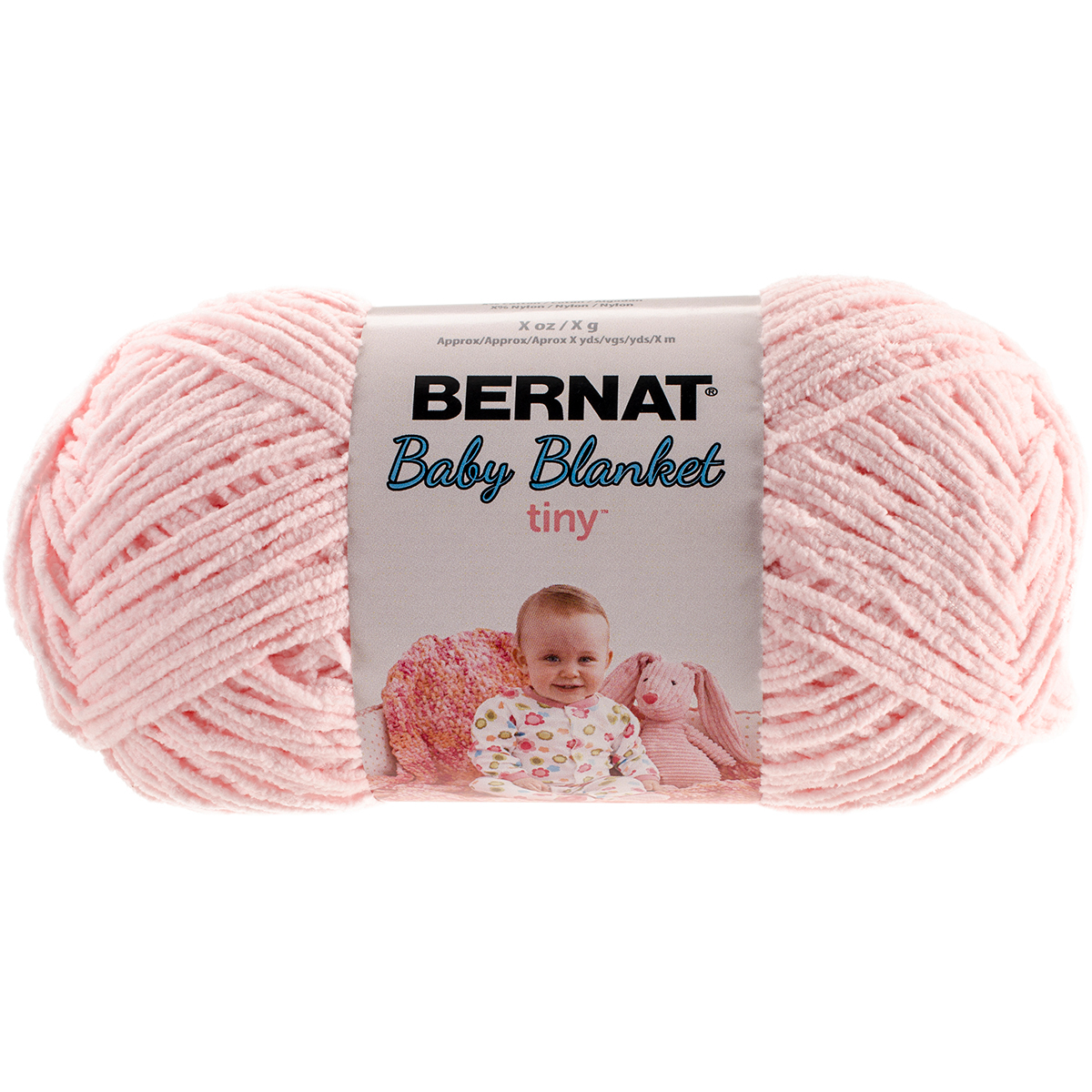 Bernat Baby Blanket Tiny Yarn Hush Pink