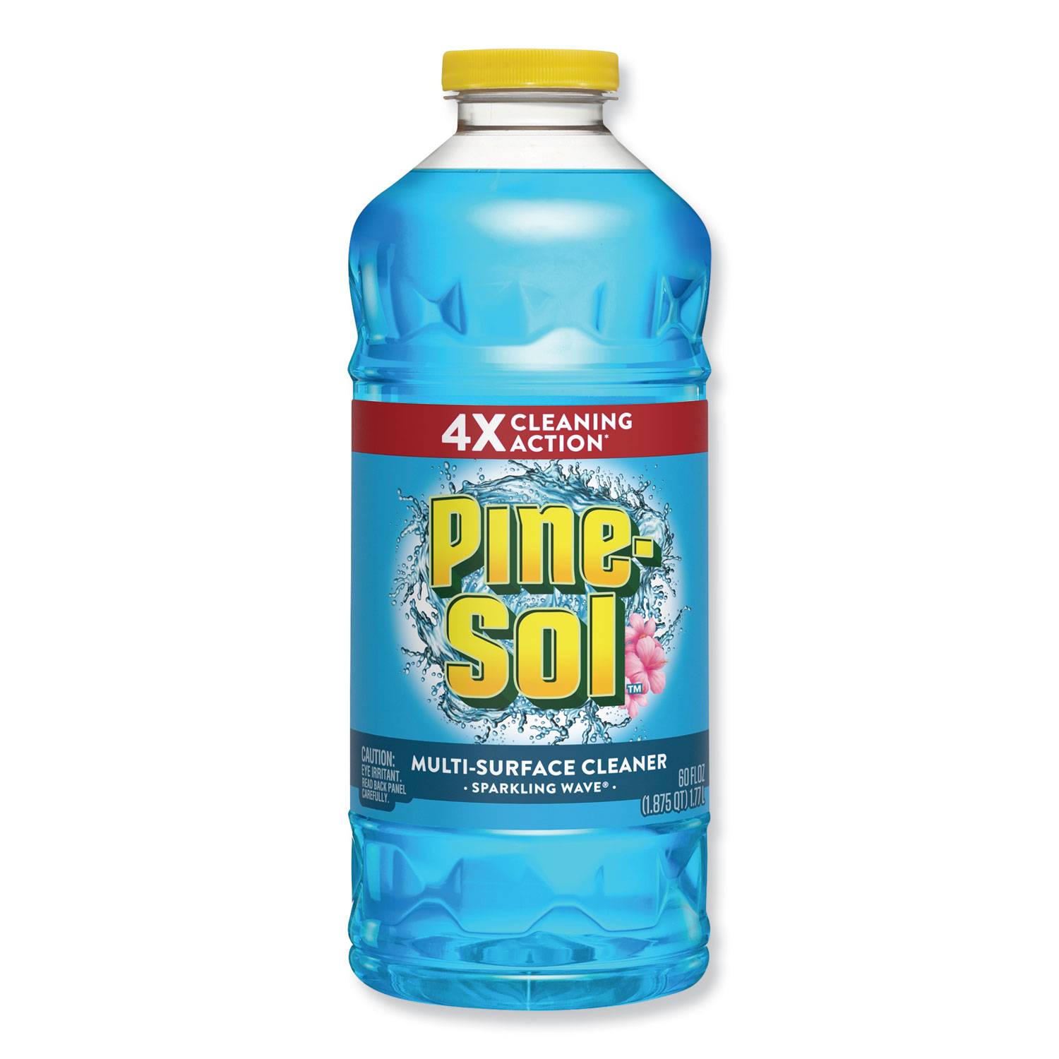 PineSol MultiSurface Cleaner, Sparkling Wave, 60 oz, 6 Bottles/Carton
