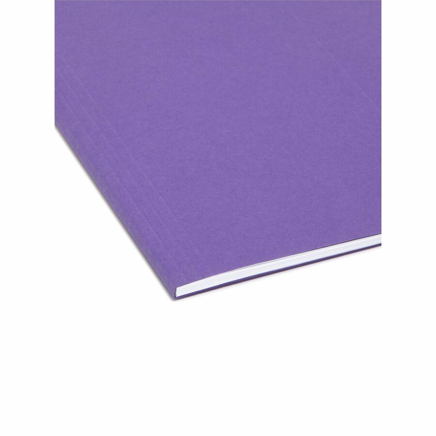 Smead Hanging File Folders, Letter Size, Purple, Box Of 25 Folders