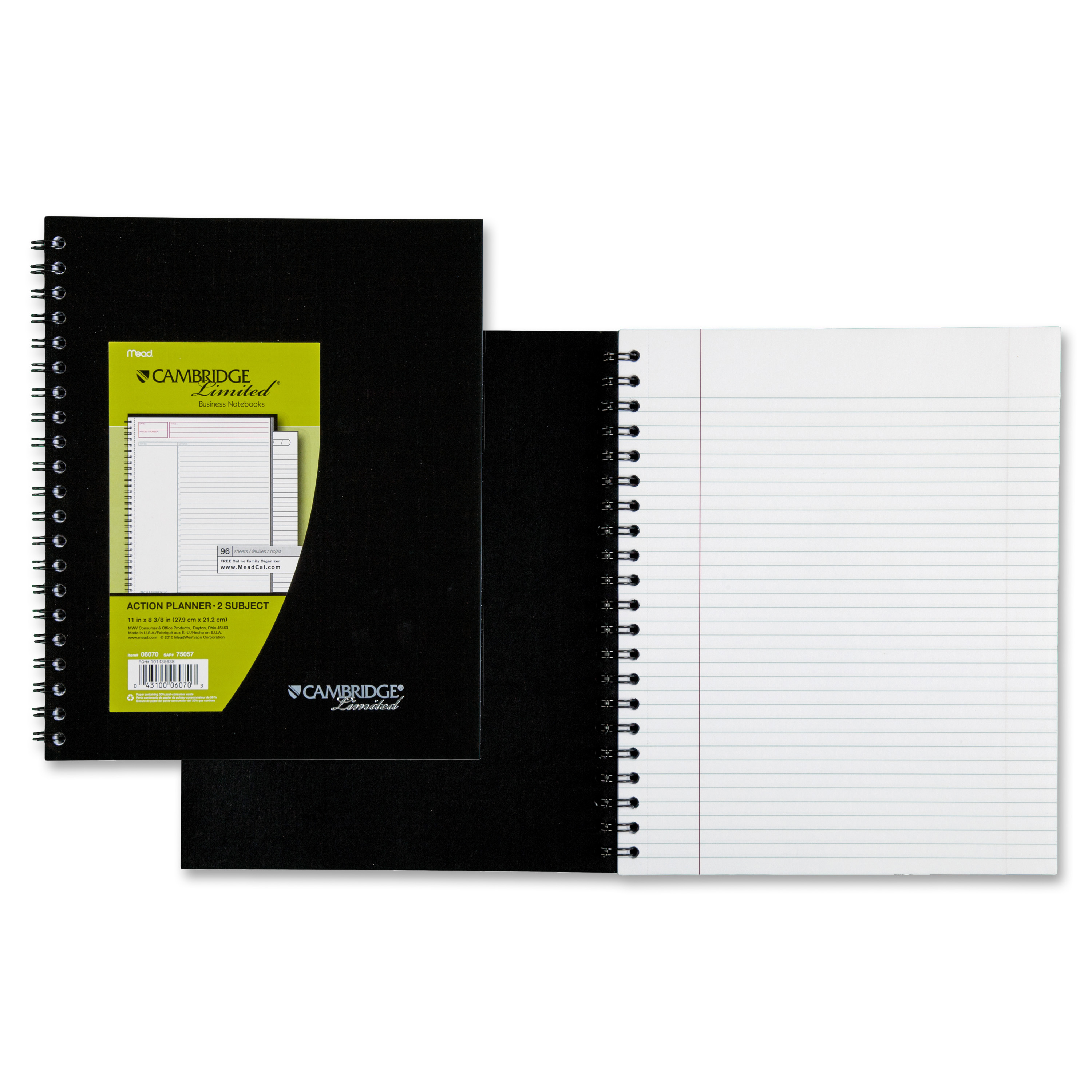 Cambridge Limited Business Action Planner Notebook