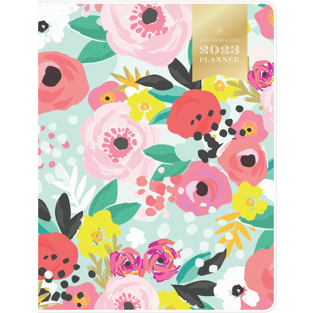 Day Designer Monthly Planning Calendar 8 1 2 X 11 Secret Garden 