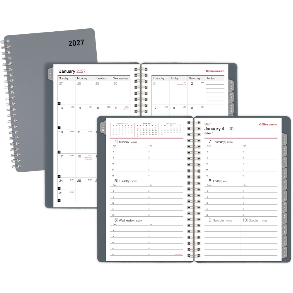 Paper Appointment Book Weekly Monthly Appointment Book, 5