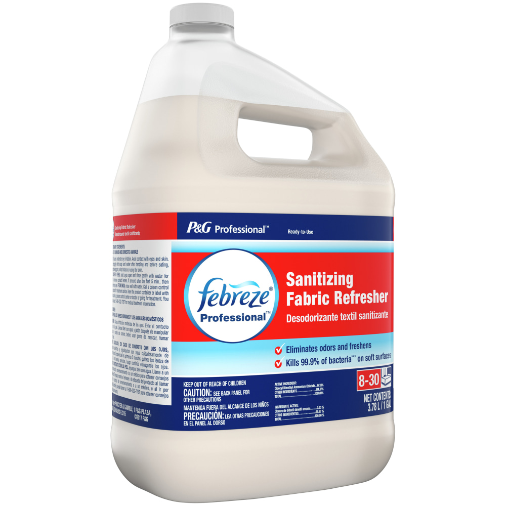 Febreze Professional Sanitizing Fabric Refresher Spray, Light Scent, 1