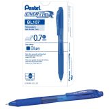 thumbnail image 2 of Pentel® EnerGel NV Gel Pen, Stick, Medium 0.7 Mm, Blue Ink Gray Black Blue Barrel Dozen 2 of 12