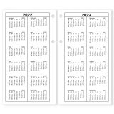 AT A GLANCE Daily Loose Leaf Desk Calendar Refill 4 12 X 8 January...
