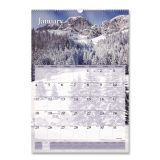 2025-2026 Blue Sky Monthly Wall Calendar - July 2025 To June 2026, 12x15 Inches