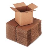 Partners Brand Corrugated Boxes, 12\"L X 12\"W X 12\"H, Kraft, Pack Of 25