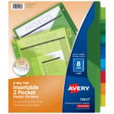 thumbnail image 2 of Avery® Big Tab Extra-Wide Insertable Dividers - 8 Blank Tab(s) - 8 Tab 2 of 13