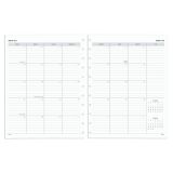 TUL Discbound Monthly Planner Refill With 12 Tab Dividers, Letter Size,  Gray, January To December 2023 | OfficeSupply.com
