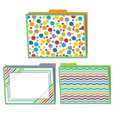 Carson-Dellosa Color Me Bright Design File Folders, Letter Size ...