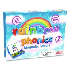 Junior Learning Inc Rainbow Phonics Magnetic Letters, Grades Pre-K to 2 ...