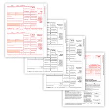 State Form 0010 ComplyRight 1099-DIV Tax Forms Set, 4-Part, Copy A, B, C and/or State ...