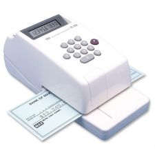 MAX USA Electronic Check Writer, 10-Digit, 3 13/16