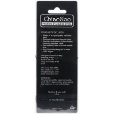 ChiaoGoo Red Lace Stainless Circular Knitting Needles 16