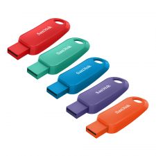 SanDisk Cruzer Snap USB Flash Drives, 16GB, Pack Of 5 Flash Drives
