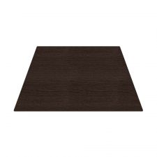 WorkPro Flex Collection Trapezoid Table Top, Espresso | OfficeSupply.com