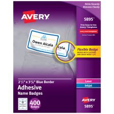 Self Adhesive Name Badges | L4782-20 | Zweckform