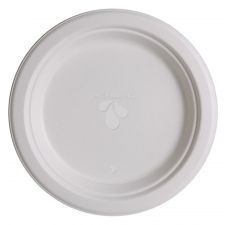 Highmark ECO Sugarcane Paper Plates, 9", White, Pack Of 500 ...