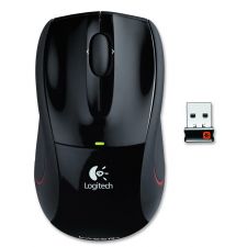 Logitech M505 Wireless Mouse In Red - Laser Tracking With 15-Month Battery