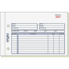 Rediform 2-Part Carbonless Invoice Form - 50 Sheet(s) - Stapled - 2 ...